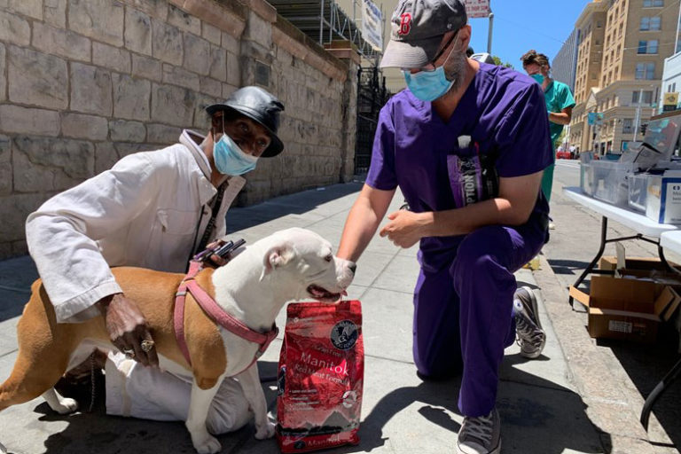 The ElleVet Project Delivers Aid To Stockton Animals